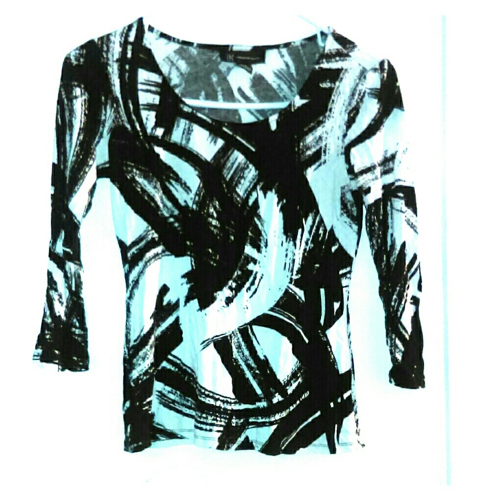 Black and white top